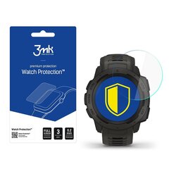 Защитная пленка 3mk Watch Protection™ v. FlexibleGlass Lite для Garmin Instinct цена и информация | Аксессуары для смарт-часов и браслетов | 220.lv