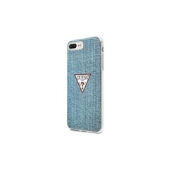 Guess чехол для iPhone 7 Plus / 8 Plus GUHCI8LPCUJULLB light blue hard чехол Jeans Collection цена и информация | Чехлы для телефонов | 220.lv