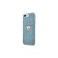 Guess case for iPhone 7 Plus / 8 Plus GUHCI8LPCUJULLB light blue hard case Jeans Collection cena un informācija | Telefonu vāciņi, maciņi | 220.lv