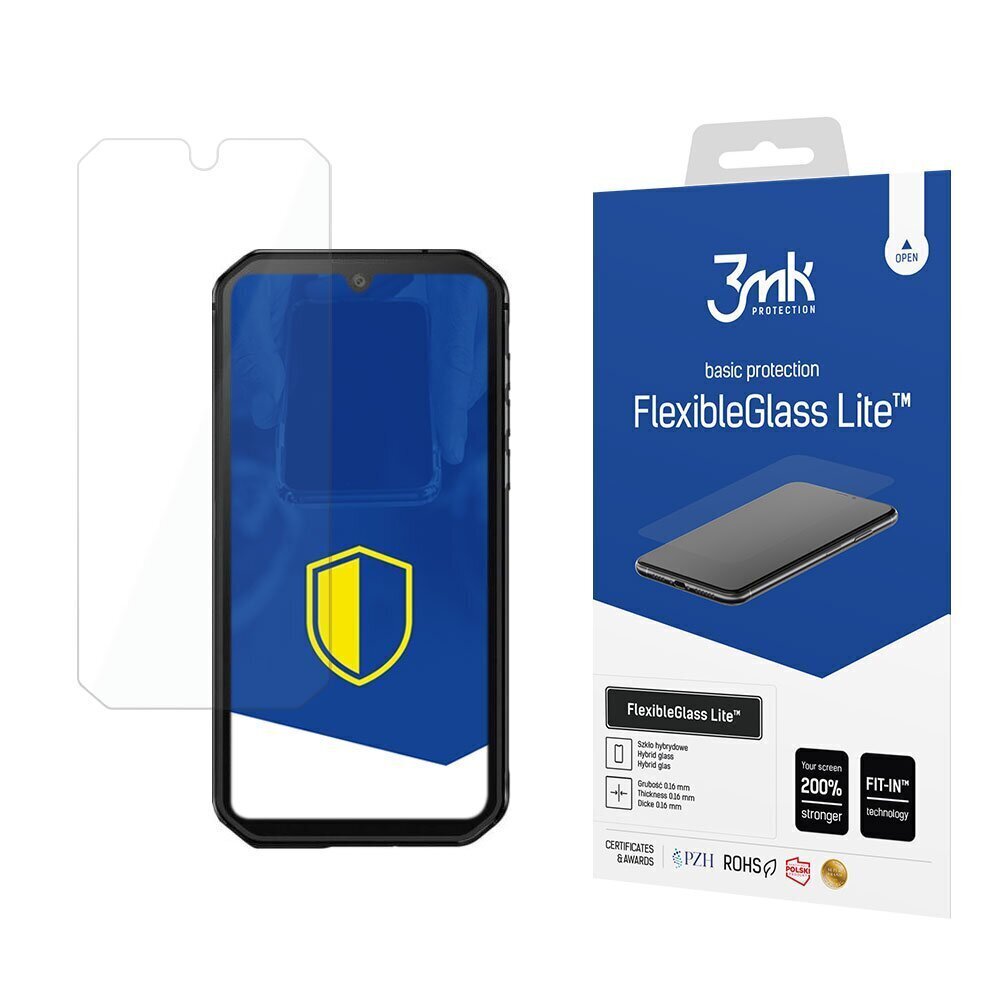 BlackView BV9900 - 3mk FlexibleGlass Lite™ screen protector цена и информация | Ekrāna aizsargstikli | 220.lv