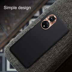 Nillkin Super Frosted Back Cover for Huawei Nova 9/Honor 50 Black cena un informācija | Telefonu vāciņi, maciņi | 220.lv