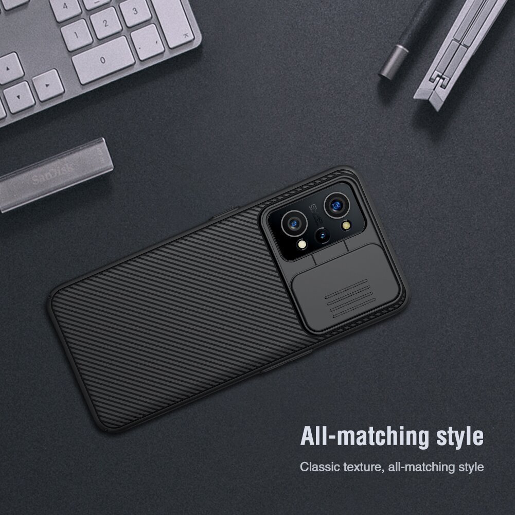 Nillkin CamShield Hard Case for Realme GT Neo 2/GT2 Black cena un informācija | Telefonu vāciņi, maciņi | 220.lv