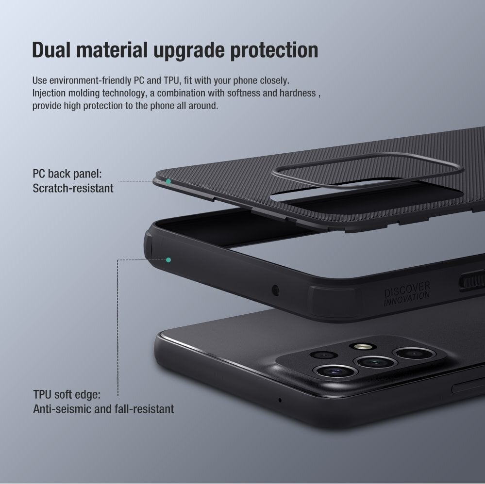 Nillkin Super Frosted PRO Back Cover for Samsung Galaxy A53 5G Deep Green cena un informācija | Telefonu vāciņi, maciņi | 220.lv