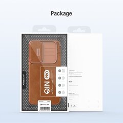 Nillkin Qin Book PRO Case for Samsung Galaxy S22 Brown cena un informācija | Telefonu vāciņi, maciņi | 220.lv