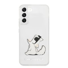 Karl Lagerfeld PC/TPU Choupette Eat Case for Samsung Galaxy S22+ Transparent цена и информация | Чехлы для телефонов | 220.lv