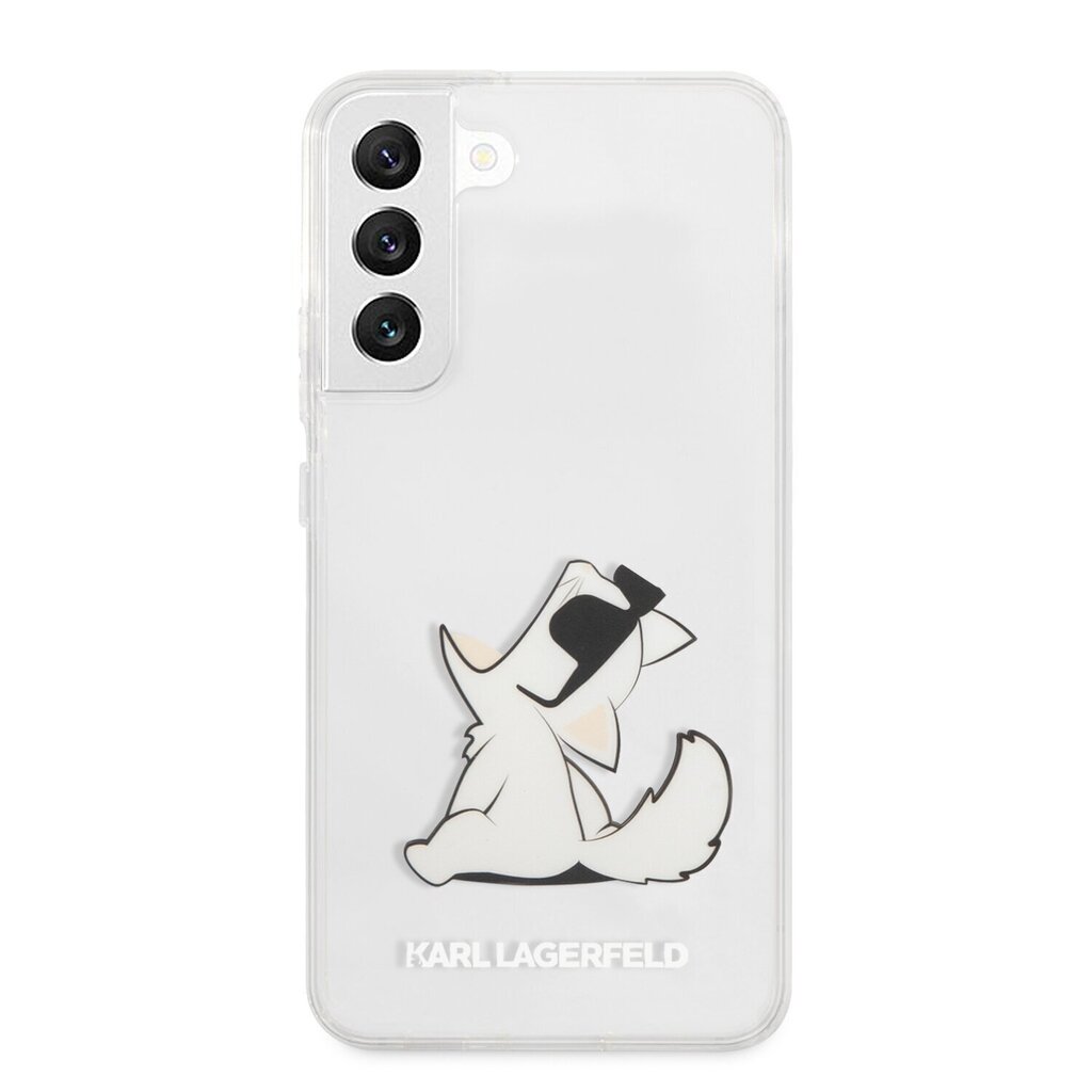 Karl Lagerfeld PC/TPU Choupette Eat Case for Samsung Galaxy S22+ Transparent цена и информация | Telefonu vāciņi, maciņi | 220.lv