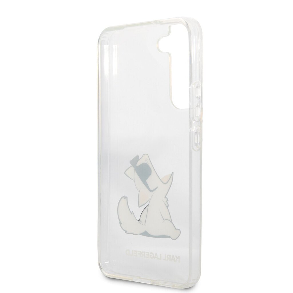 Karl Lagerfeld PC/TPU Choupette Eat Case for Samsung Galaxy S22+ Transparent цена и информация | Telefonu vāciņi, maciņi | 220.lv