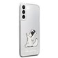 Karl Lagerfeld PC/TPU Choupette Eat Case for Samsung Galaxy S22+ Transparent цена и информация | Telefonu vāciņi, maciņi | 220.lv