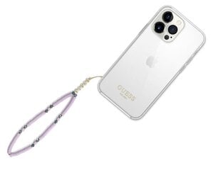 Guess Phone Strap Heishi Beads Lilac cena un informācija | Auto turētāji | 220.lv