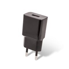 Зарядное устройство Maxlife MXTC-01 1x USB 2.1A, черное цена и информация | Зарядные устройства для телефонов | 220.lv