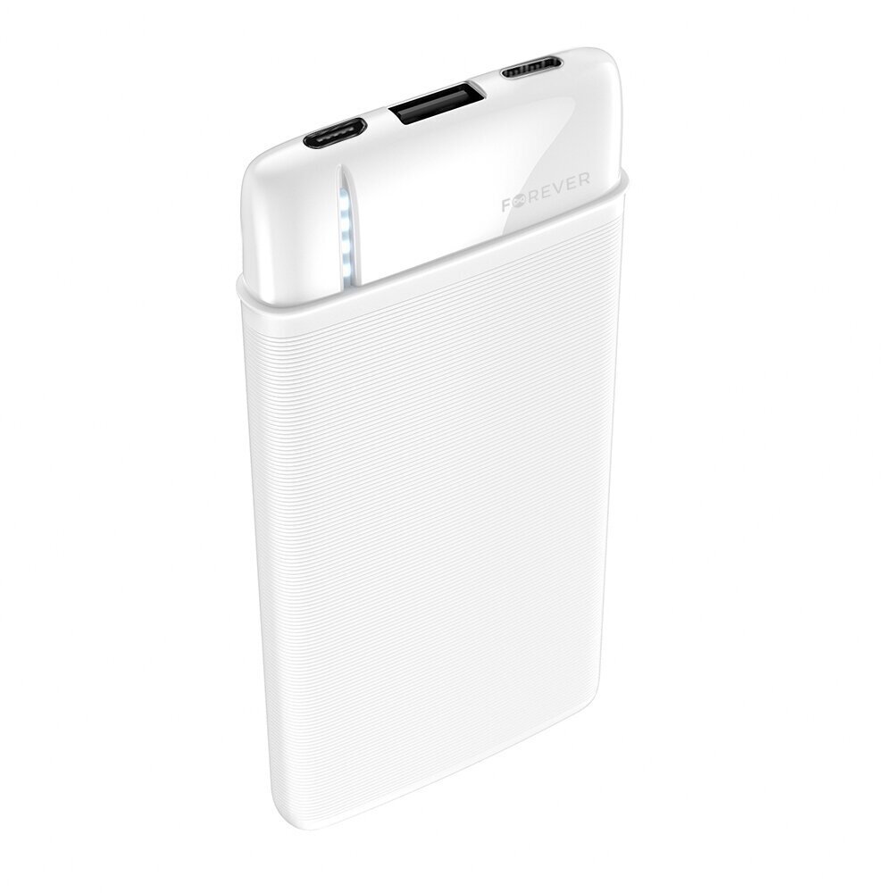 Forever power bank TB-100S 5000 mAh white цена и информация | Lādētāji-akumulatori (Power bank) | 220.lv