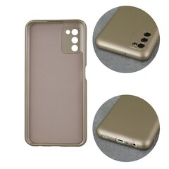 Metallic case for Samsung Galaxy A33 5G gold cena un informācija | Telefonu vāciņi, maciņi | 220.lv