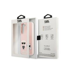 Karl Largerfeld чехол для Samsung Galaxy S22 KLHCS22SSSKCI pink hard чехол Silicone Karl & Choupette Magsafe цена и информация | Чехлы для телефонов | 220.lv