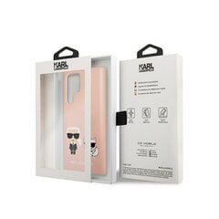 Karl Largerfeld чехол для Samsung Galaxy S22 Ultra KLHCS22LSSKCI pink hard чехол Silicone Karl & Choupette Magsafe цена и информация | Чехлы для телефонов | 220.lv