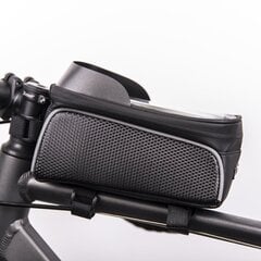 Waterproof bike frame bag with shielded phone holder Model02 black цена и информация | Держатели для телефонов | 220.lv