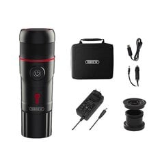 HiBREW H4-premium 3-in-1 portable coffee maker with adapter and case kaina ir informacija | Кофемашины | 220.lv