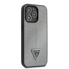 Guess PU Saffiano Triangle чехол для iPhone 13 Pro Silver цена и информация | Чехлы для телефонов | 220.lv