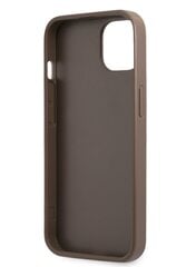 Guess PU 4G Stripe чехол для iPhone 13 Brown цена и информация | Чехлы для телефонов | 220.lv