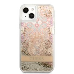 Guess Liquid Glitter Paisley чехол для iPhone 13 mini Gold цена и информация | Чехлы для телефонов | 220.lv