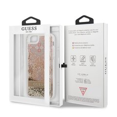 Guess Liquid Glitter Paisley Case for iPhone 7/8/SE2020/SE2022 Gold цена и информация | Чехлы для телефонов | 220.lv