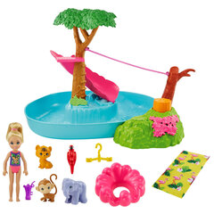 Кукла с аксессуарами Mattel Barbie and Chelsea The Lost Birthday Doll & Splashtastic Pool Surprise Playset цена и информация | Игрушки для девочек | 220.lv