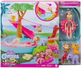 Кукла с аксессуарами Mattel Barbie and Chelsea The Lost Birthday Doll & Splashtastic Pool Surprise Playset цена и информация | Игрушки для девочек | 220.lv