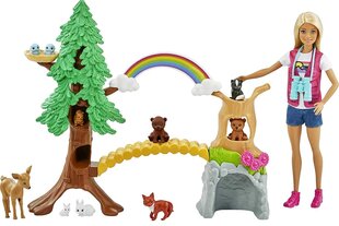 Кукла с аксессуарами Mattel Barbie Wilderness Guide Interactive Playset with Barbie Doll цена и информация | Игрушки для девочек | 220.lv