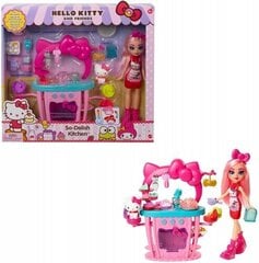 Кукла с аксессуарами Mattel Hello Kitty and Friends So Delish Kitchen цена и информация | Игрушки для девочек | 220.lv