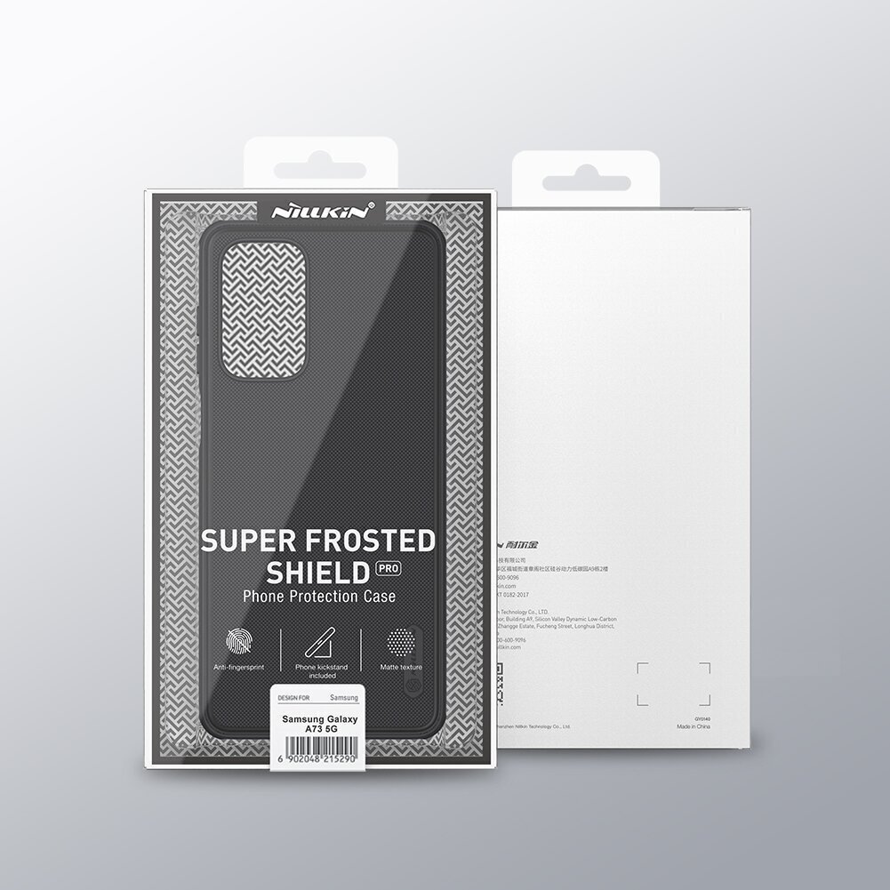 Nillkin Super Frosted PRO Back Cover for Samsung Galaxy A73 5G Green cena un informācija | Telefonu vāciņi, maciņi | 220.lv