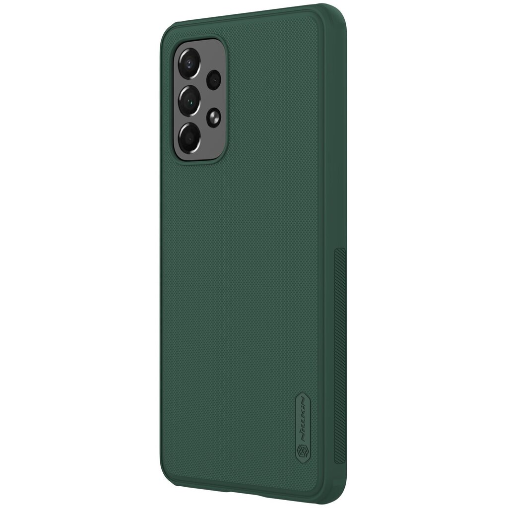 Nillkin Super Frosted PRO Back Cover for Samsung Galaxy A73 5G Green cena un informācija | Telefonu vāciņi, maciņi | 220.lv