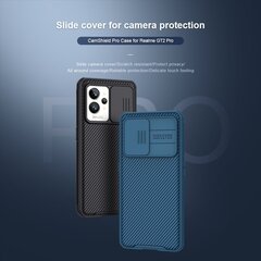 Nillkin CamShield Pro Hard Case for Realme GT2 Pro Black цена и информация | Чехлы для телефонов | 220.lv