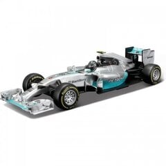 Bburago - 1:32 F1 2014 Mercedes Amg Team Nico Rosberg Only / from Assort цена и информация | Игрушки для мальчиков | 220.lv