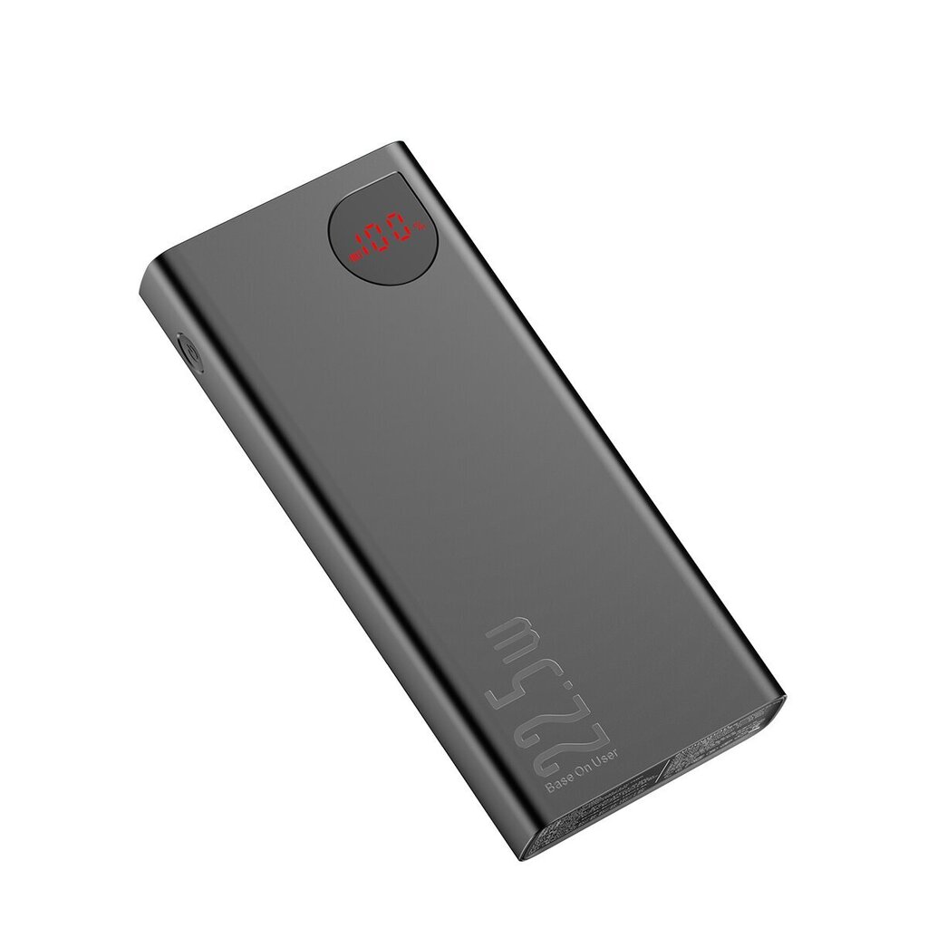 Powerbank Baseus Adaman Metal, 20000mAh, 22.5W (black) цена и информация | Lādētāji-akumulatori (Power bank) | 220.lv