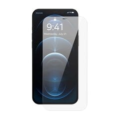 Baseus Tempered Glass Transparent 0.3mm (6.1inch) for iPhone 12/12 Pro (2pcs) цена и информация | Защитные пленки для телефонов | 220.lv