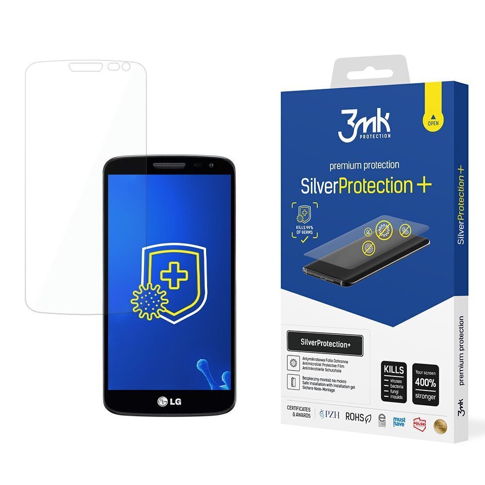 LG G2 Mini D620 - 3mk SilverProtection+ screen protector цена и информация | Ekrāna aizsargstikli | 220.lv