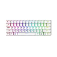 Wireless mechanical keyboard Dareu EK861 Bluetooth + 2.4G RGB (white) цена и информация | Клавиатуры | 220.lv