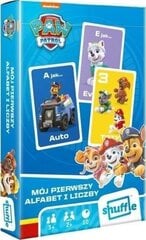 Kāršu spēle - Paw Patrol - alfabēts un cipari cena un informācija | Galda spēles | 220.lv