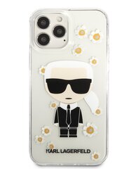 Karl Lagerfeld Ikonik Flower чехол для iPhone 13 Pro Max прозрачный цена и информация | Чехлы для телефонов | 220.lv