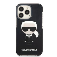 Karl Lagerfeld TPE Full Body Ikonik чехол для iPhone 13 Pro черный цена и информация | Чехлы для телефонов | 220.lv