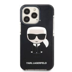 Karl Lagerfeld TPE Full Body Ikonik чехол для iPhone 13 Pro Max черный цена и информация | Чехлы для телефонов | 220.lv