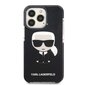 Karl Lagerfeld TPE Full Body Ikonik maciņš, piemērots iPhone 13 Pro Max, melns cena un informācija | Telefonu vāciņi, maciņi | 220.lv