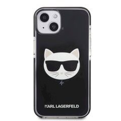 Karl Lagerfeld TPE Choupette Head чехол для iPhone 13 mini черный цена и информация | Чехлы для телефонов | 220.lv