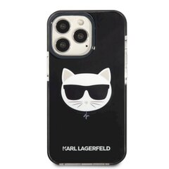 Karl Lagerfeld TPE Choupette Head чехол для iPhone 13 Pro Max черный цена и информация | Чехлы для телефонов | 220.lv