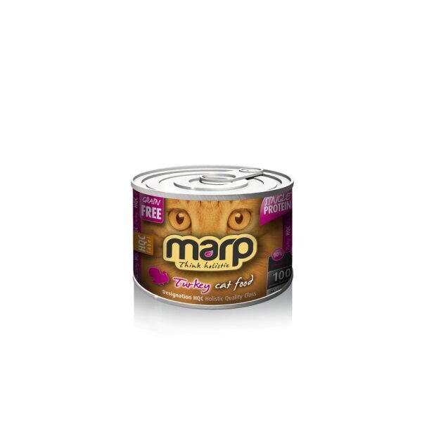 Marp Think Holistic Turkey Cat Food - Tītars, 200 g cena un informācija | Konservi kaķiem | 220.lv