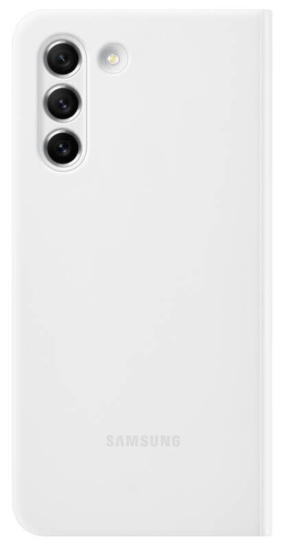 Samsung Smart View vāks Galaxy S21 FE balts EF-ZG990CWEGEW cena un informācija | Telefonu vāciņi, maciņi | 220.lv
