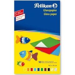 Pelikan Aplikāciju papīrs 18,5 X 29,7CM, 8 lapas, dažādās krāsās (137935) cena un informācija | Kancelejas preces | 220.lv