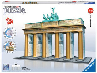 Пазлы Ravensburger Riddle Бранденбургские ворота 3D, 324 эл. цена и информация | Пазлы | 220.lv