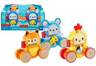 FISHER PRICE ТЯГАЕТ ЖИВОТНЫХ цена и информация | Игрушки для малышей | 220.lv