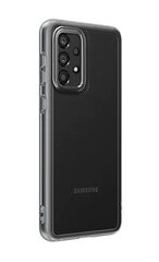 EF-QA336TBE Samsung Soft Clear Cover, piemērots Galaxy A33 5G, melns cena un informācija | Telefonu vāciņi, maciņi | 220.lv