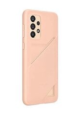 EF-OA336TPE Samsung Card Slot Чехол for Galaxy A33 5G Peach цена и информация | Чехлы для телефонов | 220.lv